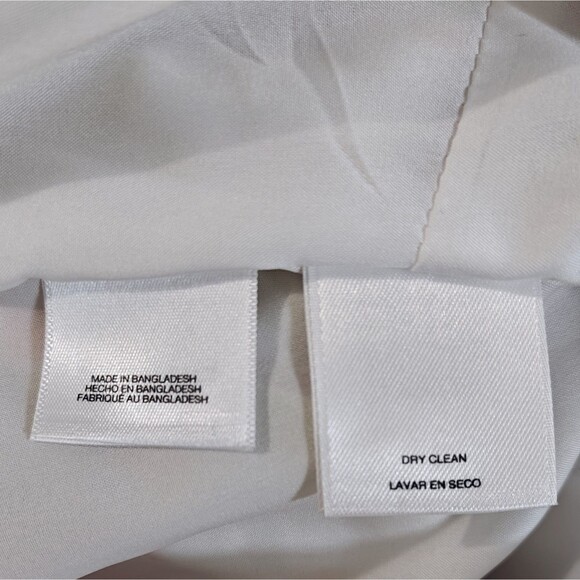 NWT Kasper Linen Blend Dress 8 Floral Sheath Straight Orange White Green Key New - Picture 8 of 10